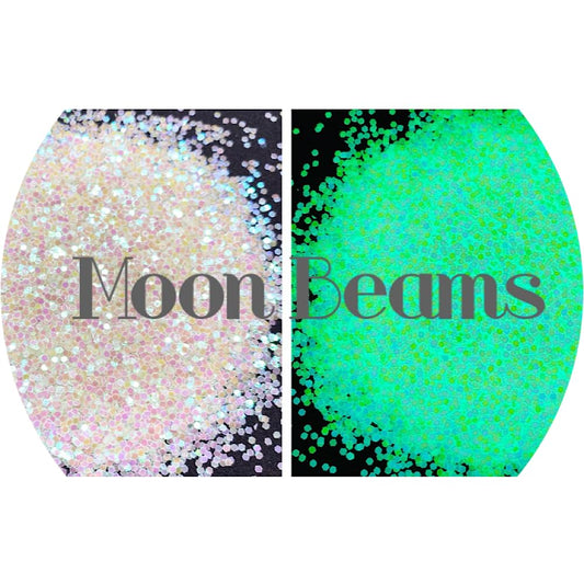 Yellow White Glow in the Dark Glitter | Craft Glitter | Glitter for Arts & Crafts | Tumblers | Cosmetics | Nails | Epoxy Resin Art | Slime | DIY |