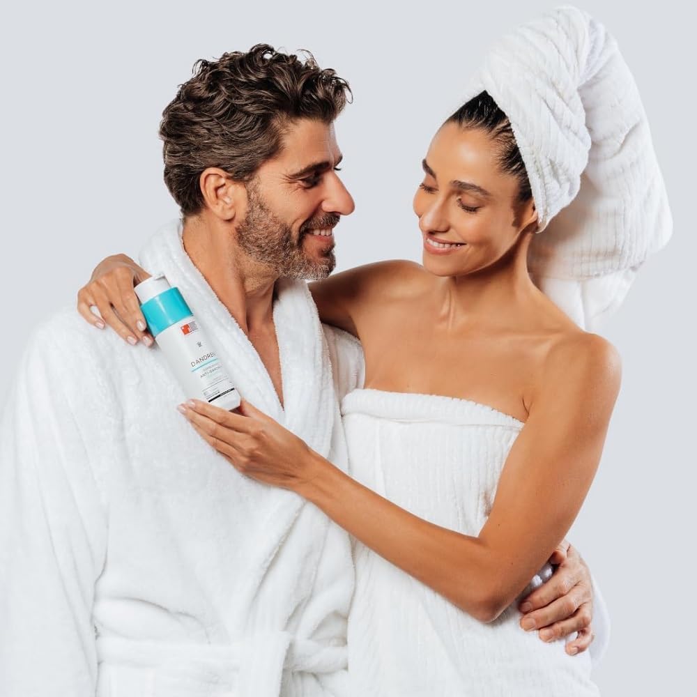 DS Labs Dandrene Dandruff Shampoo & Conditioner Kit, 205mL- for Itchy, Flaky Scalp, Exfoliating Shampoo, Moisturizing Conditioner, Supports Scalp