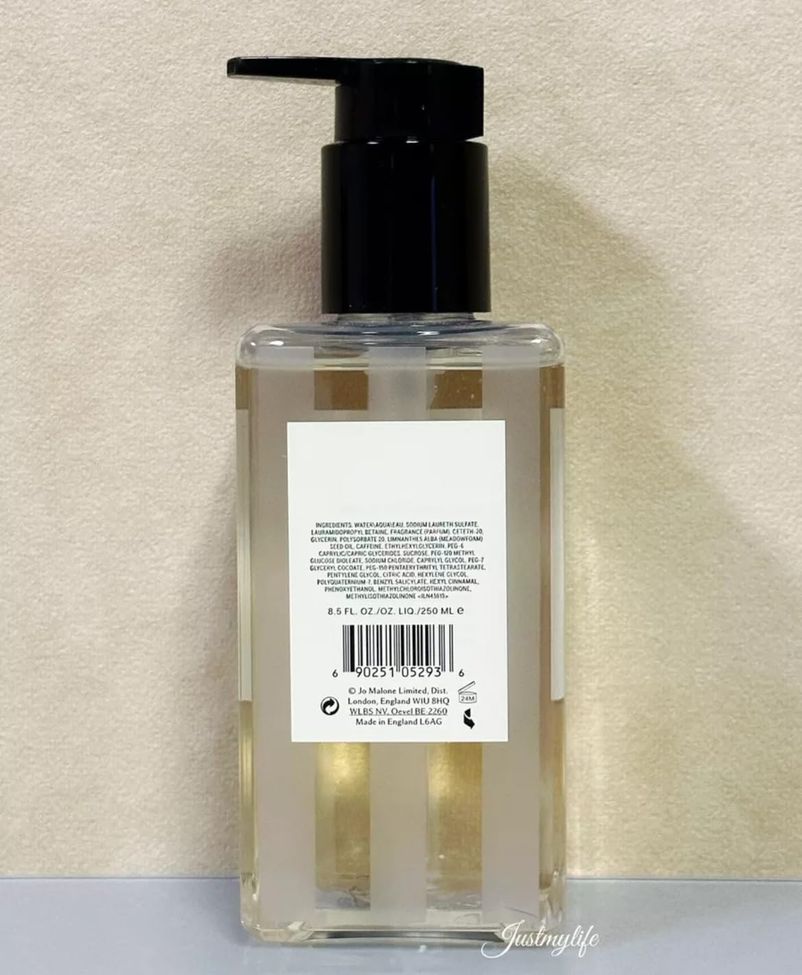Jo Malone Wild Bluebell Body & Hand Wash (With Pump) 250ml/8.5oz
