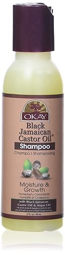 OKAY BLACK JAMAICAN CASTOR OIL MOISTURE GROWTH SHAMPOO 2oz/59ml