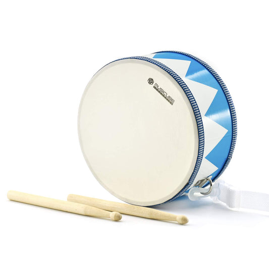 MUSICUBE Kids Drum Set – 8" Wooden Drum Toy with Strap & Sticks, Educational Sensory Musical Instrument Gift for Toddlers Boys & Girls