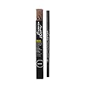 Absolute New York Super Slim Brow Pencil, Fine Point, Dual Ended, Fade Resistant and Long Lasting (Smoke)