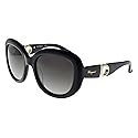 Salvatore Ferragamo Women's Oval Sunglasses Gradient Smoke