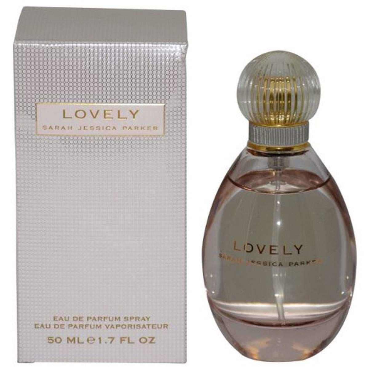 Lovely by SJP - Sweet, Floral, Musky Amber Woody Eau De Parfum Spray Fragrance for Women - With Notes of Mandarin, Bergamot, Apple, and Cedarwood