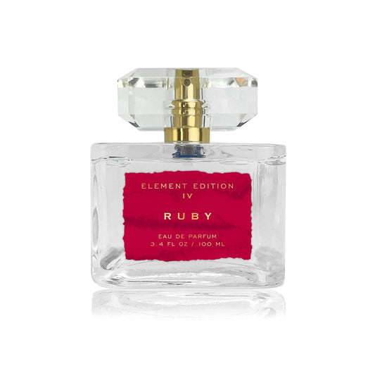 Element Edition Women's Perfume Spray - Ruby, 3.4 oz 100 mL - Crafted with notes of Cherry, Golden Amber and Vanilla - Tru Fragrance & Beauty