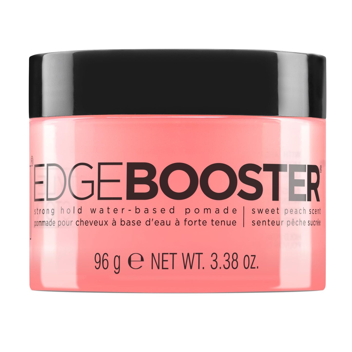 Style Factor Edge Booster Strong Hold Water-Based Pomade | Formulated with Argan Oil for Moisture & High Shine | Long Lasting Edge Control Gel | Sweet