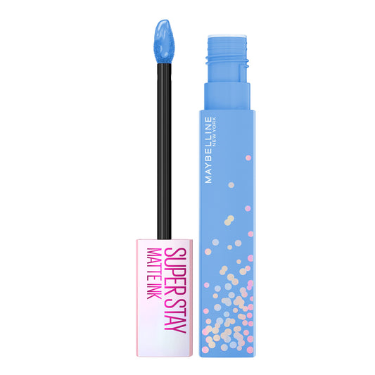 MAYBELLINE New York Super Stay Matte Ink Liquid Lipstick, Transfer-Proof, Long-Lasting, Limited-Edition Birthday-Cake-Scented Shades, Birthday Babe