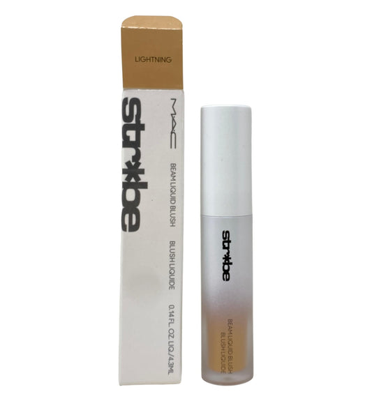 M.A.C Cosmetics Strobe Beam Liquid Blush - Lightning (Light beige with Gold Shimmer) - 0.14 fl oz / 4.3 mL