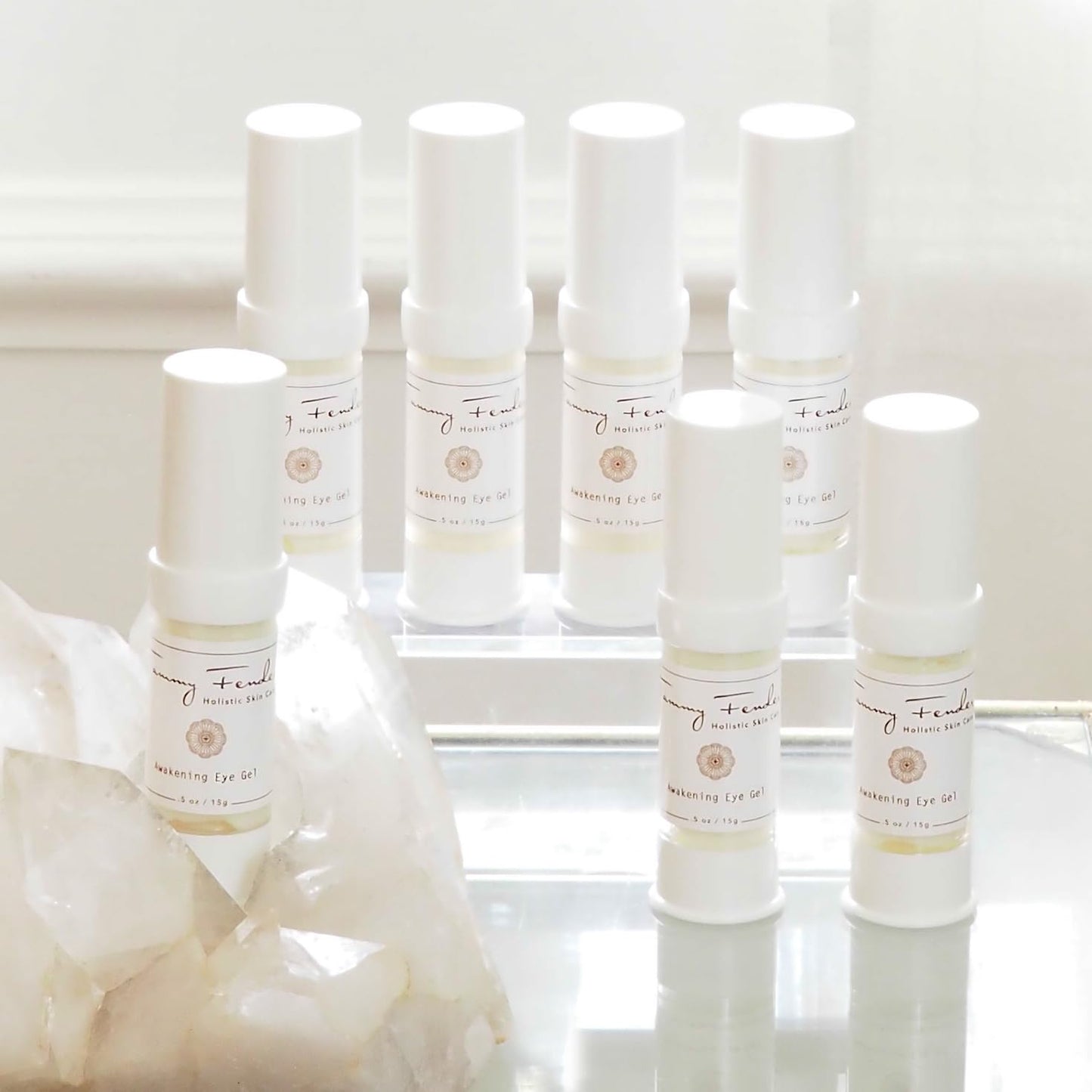 Tammy Fender - Awakening Eye Gel | Natural, Organic, Cruelty-Free, Non-Toxic Travel Beauty Skincare | Soothe, Moisturize, & Hydrate Tired Eyes |