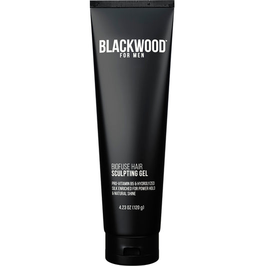 Blackwood For Men BioFuse Hair Sculpting Gel - Long Lasting Hold - Natural Vegan Formula Hair Styling Product for All Hair Types - Sulfate Free