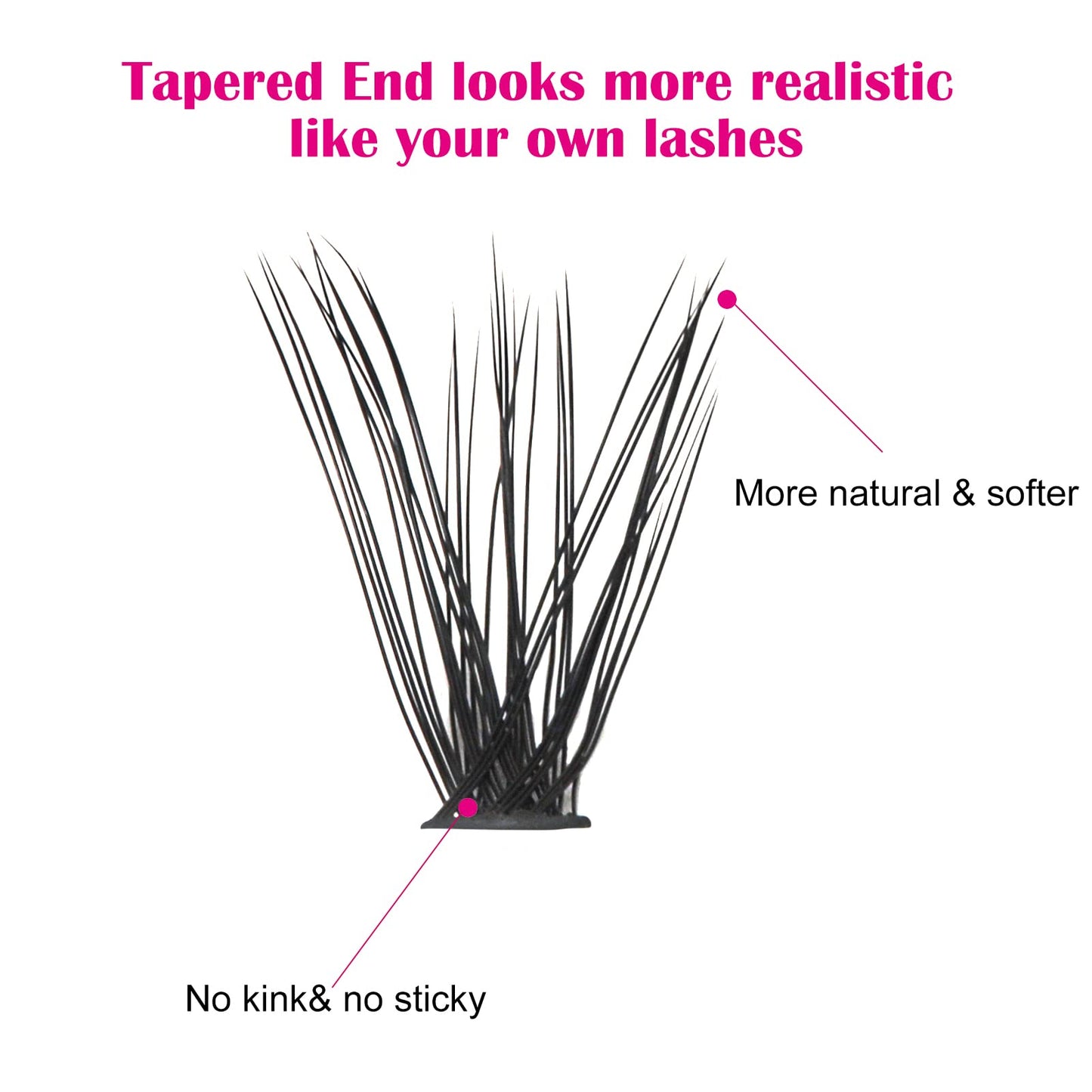 Lash Clusters 10D 20D 30D 40D Individual Lashes Wispy Cluster Lashes DIY Eyelash Extension Eyelash Clusters Individual Lash Extension Supplies Beauty and Personal Care FADLASH