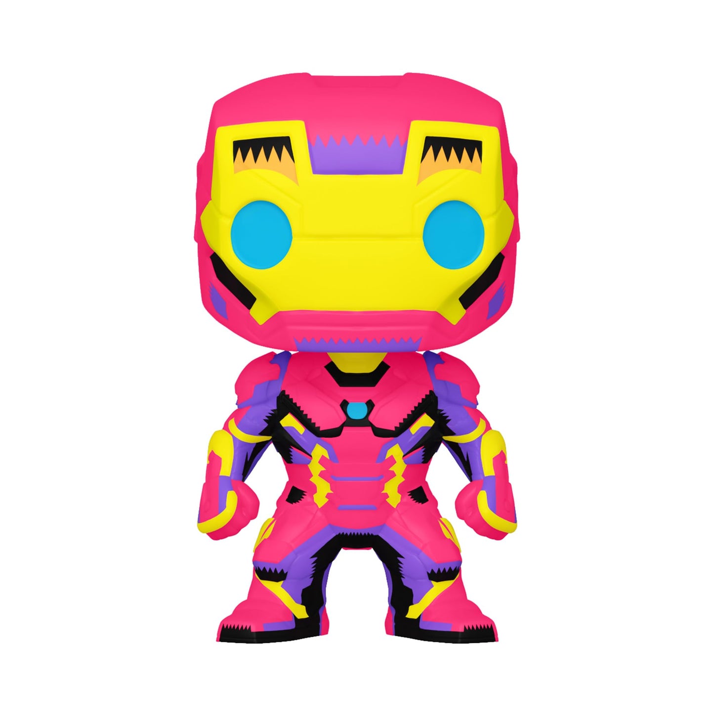 Funko 48846 Marvel Black Light Iron Man Collectable Toy, Multicolour