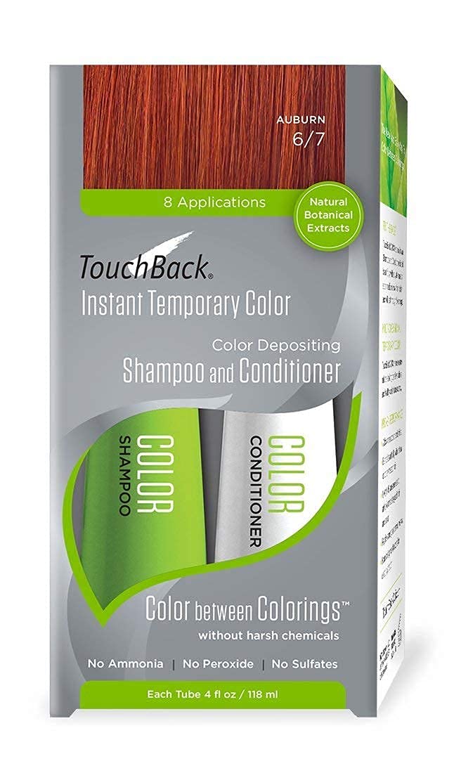 TouchBack Auburn Color Shampoo and Conditioner Set
