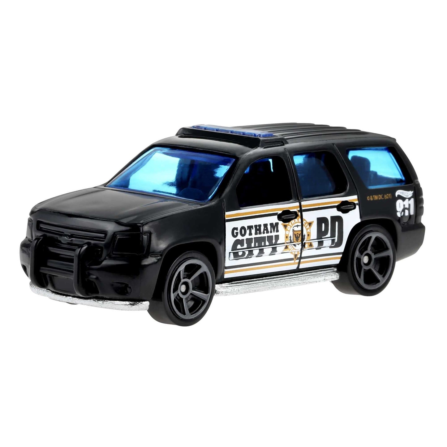 Hot Wheels DC Comics Batman Gotham City PD '07 Chevy Tahoe 1/5