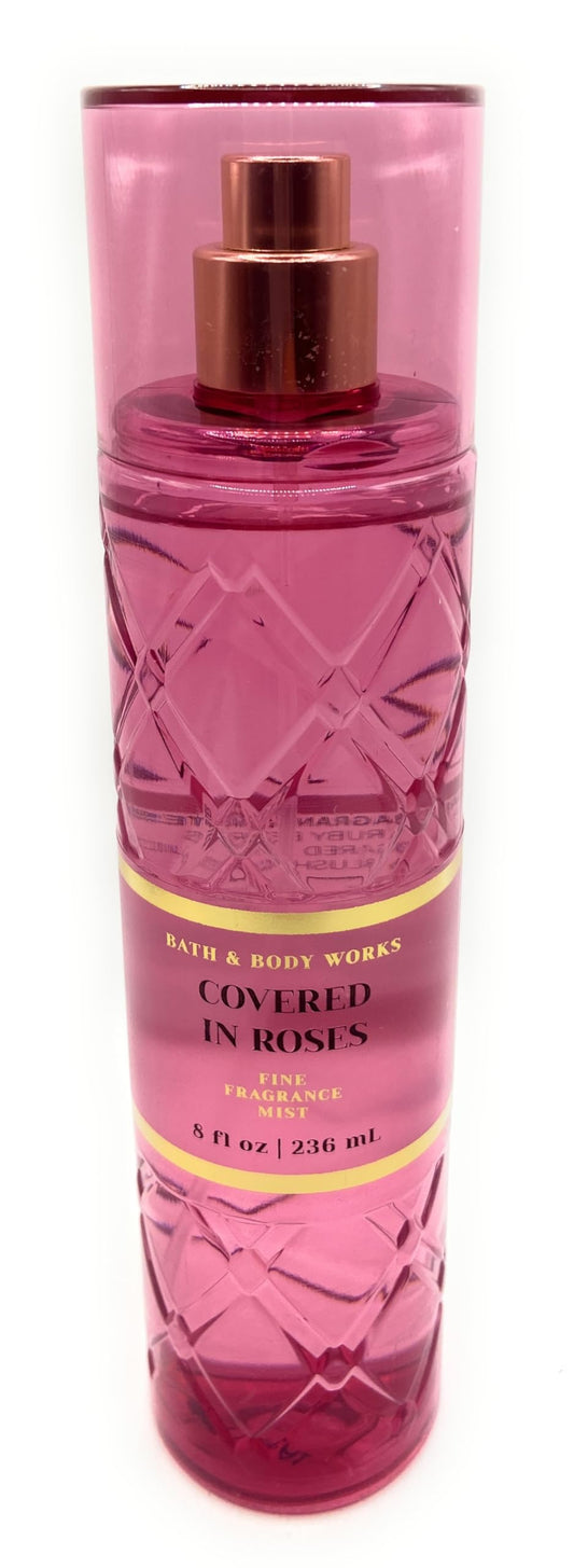 Bath and Body Works Covered In Roses Fine Fragrance Mist 8 Fluid Ounce Spray