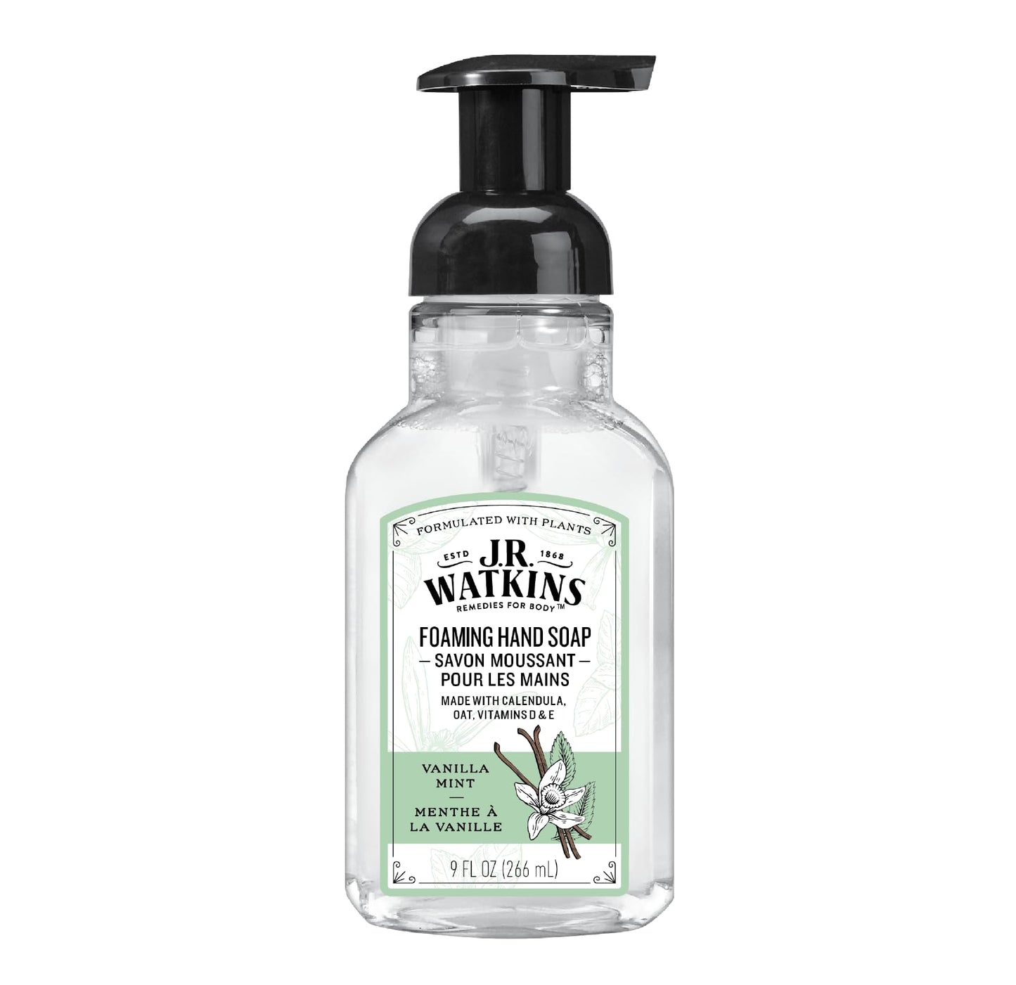 Hand Soap, Foaming, 9 fl oz, Vanilla Mint Vanilla Mint