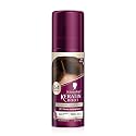 Schwarzkopf Keratin Root Temporary Hair Color Spray, Dark Brown, Instant Gray Coverage, Thicker, Fuller-Looking Roots, Easy-to-Use, No Ammonia, Low