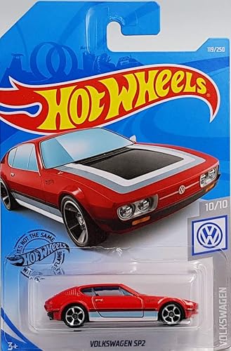 Hot Wheels 2019 Basic Vehicle Volkswagen Series: Volkswagen SP2 - International Long Card