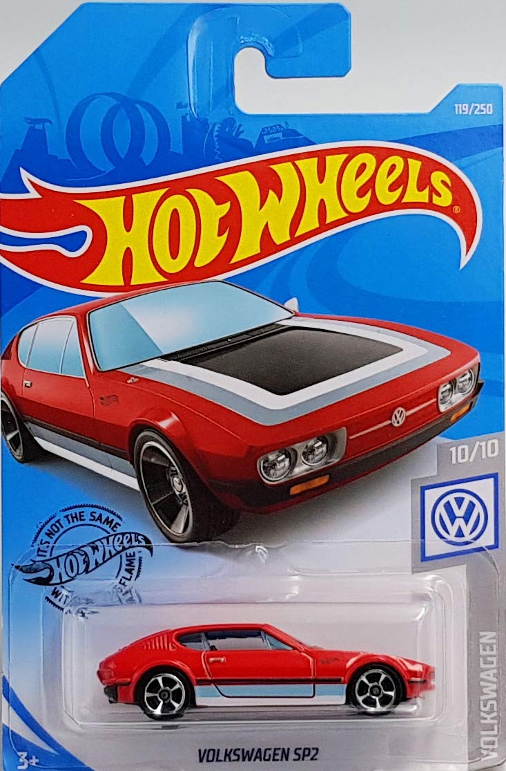 Hot Wheels 2019 Basic Vehicle Volkswagen Series: Volkswagen SP2 - International Long Card