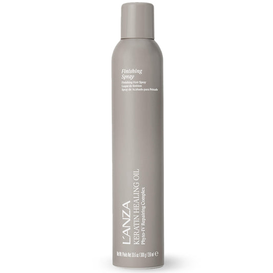 L'ANZA Keratin Healing Oil Finishing Spray For Hair Strong Flexible Hold, Humidity Resistant, Adds Lustrous Shine, Brushable, Heat Protection, Color