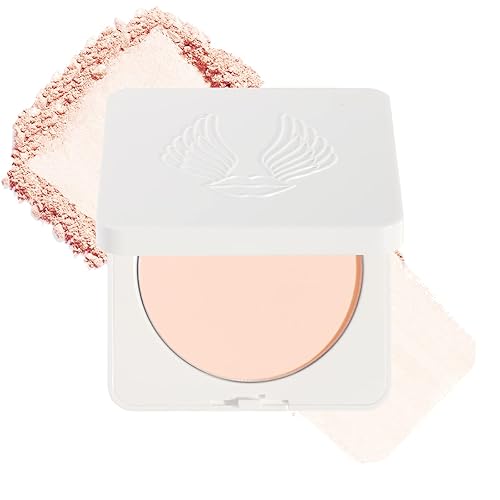 True + Luscious Sheer Halo Complexion Powder in Porcelain - Talc-Free Setting & Foundation Powder - Oil Control Mineral Pressed Powder with Kaolin