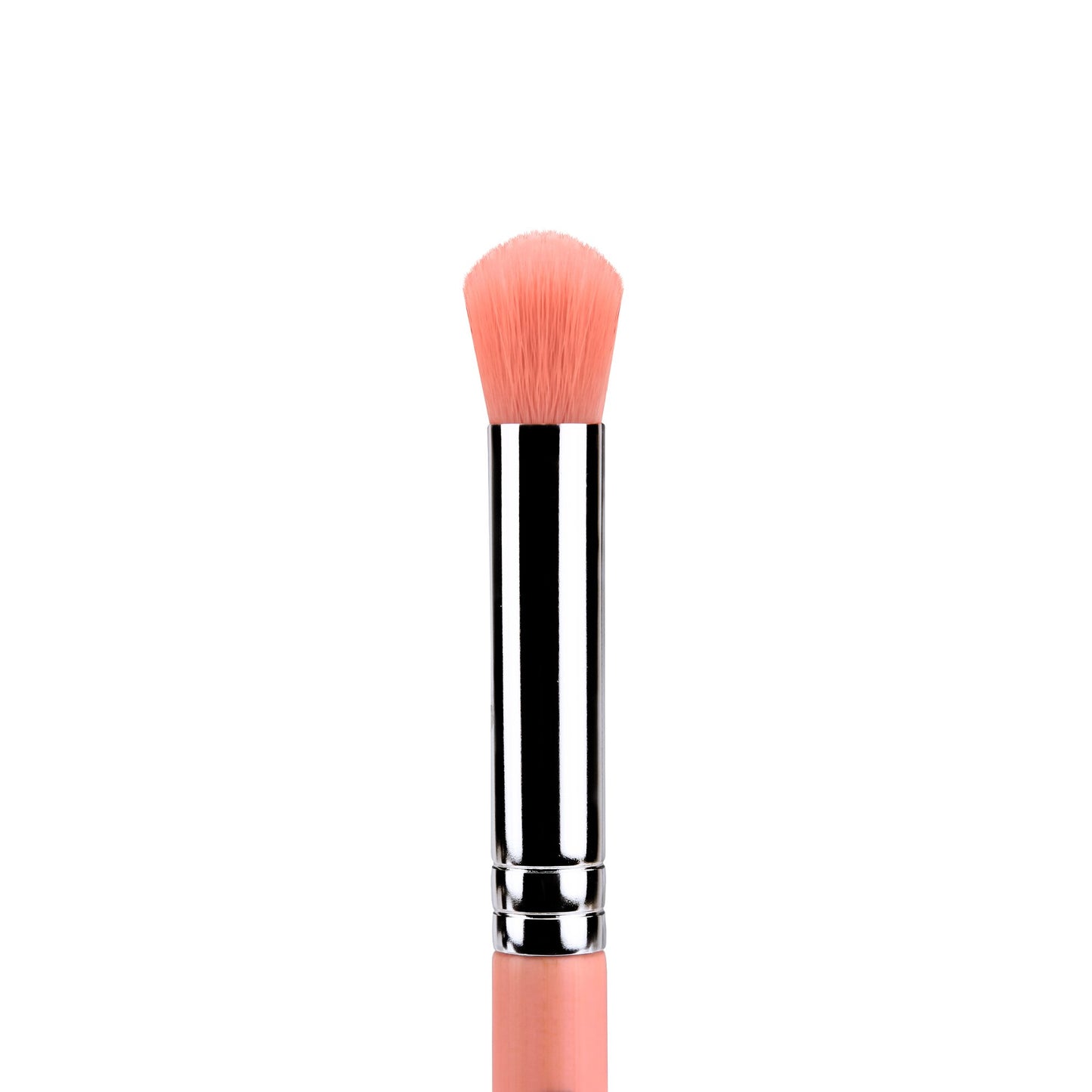 Bdellium Tools Professional Makeup Brush - Pink Bambu Series 767 Round Dome Blender - With Soft Synthetic Fibers, For Blending & Smoothing (Pink, 1pc)