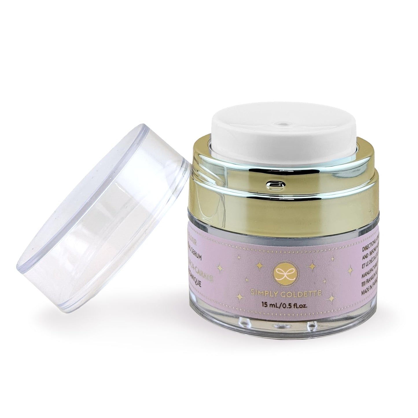 24K Gold Botanical Peptide Face Serum, Anti-Aging, Fine Line Wrinkle Reduction, Youthful Skin, Smooth Texture, Rejuvenating Serum, Hydration