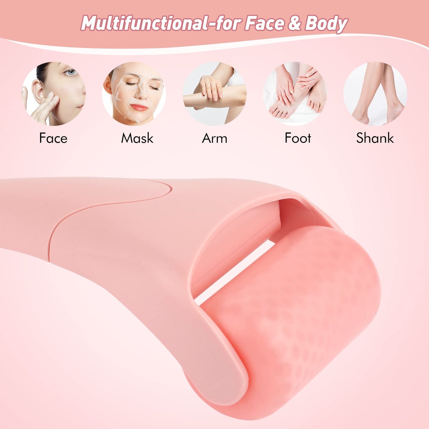 Fronnor Ice Roller for Face,Eyes,Women Gifts Idea,Therapeutic Cooling to Tighten Brighten Complexion and Reduce Wrinkles,Massager Under Eye