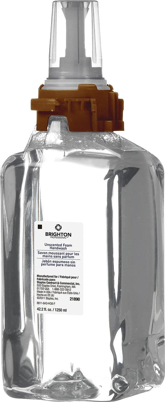Coastwide Professional Foaming Hand Soap Refill for ADX 12 Dispenser, 1250 mL., 3/Carton Beauty & Personal Care BRIGHTON PROFESSIONAL