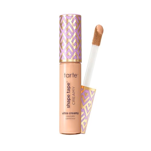 tarte shape tape creamy concealer - Full Coverage Makeup with Built-In Eye Cream, 24HR Hydrating Natural Moisturizing Matte Finish for Redness & Fine