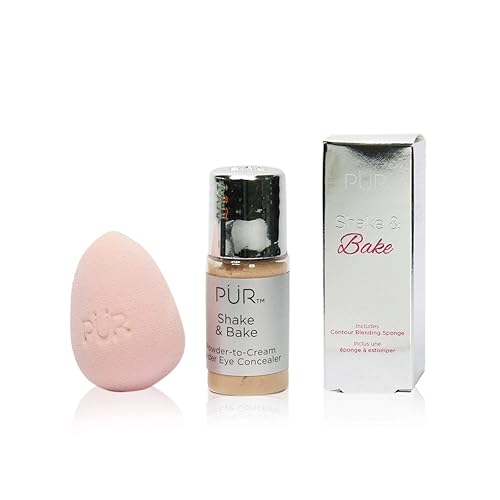 PÜR MINERALS Shake and Bake Powder-to-cream Under Eye Concealer ,0.17 Fl Oz(Pack of 1)