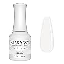 Kiara Sky Soak Off Gel Nail Polish 0.5 fl oz, PURE WHITE (G401)
