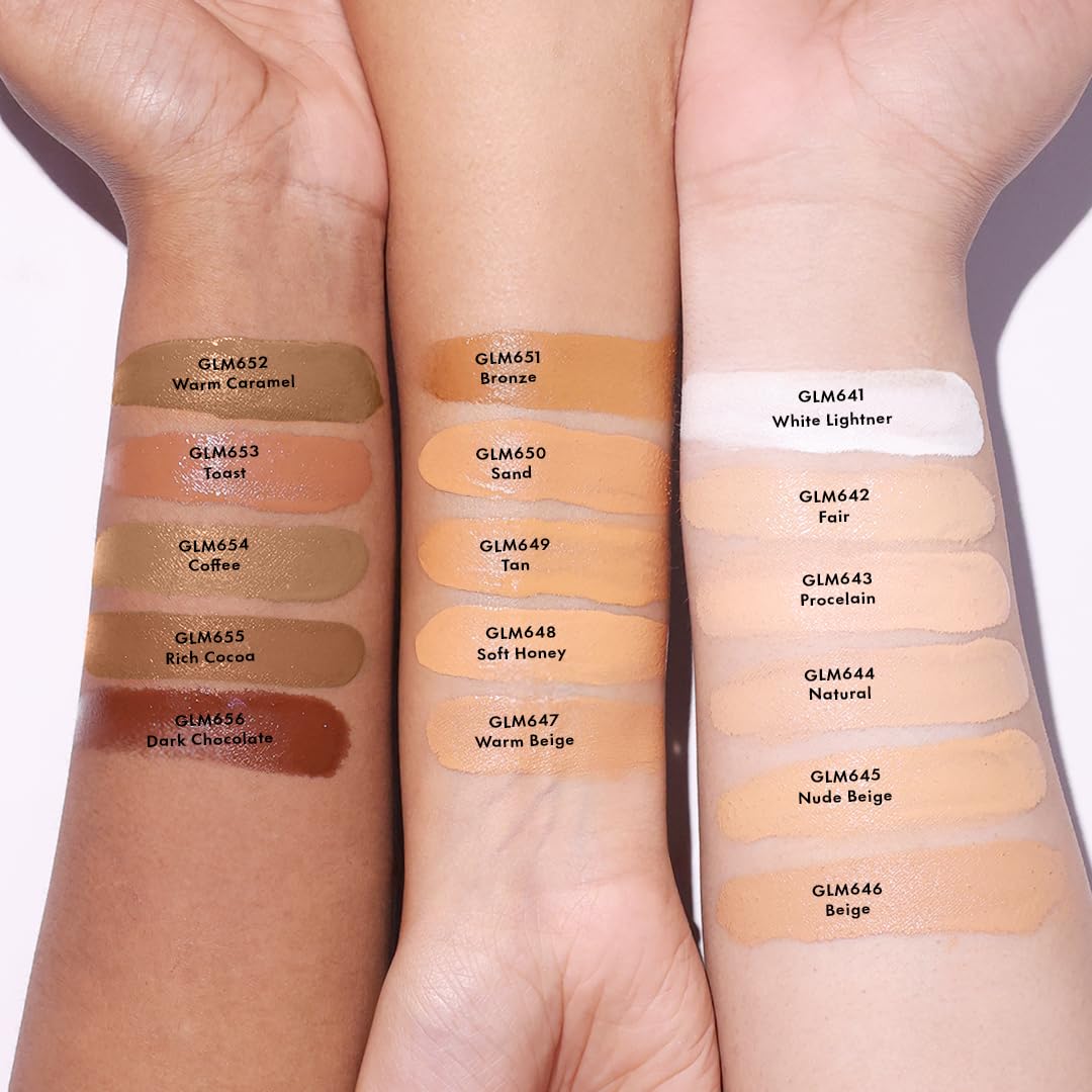 L.A. Girl Pro Coverage Liquid Foundation, White, 0.95 Fl Oz