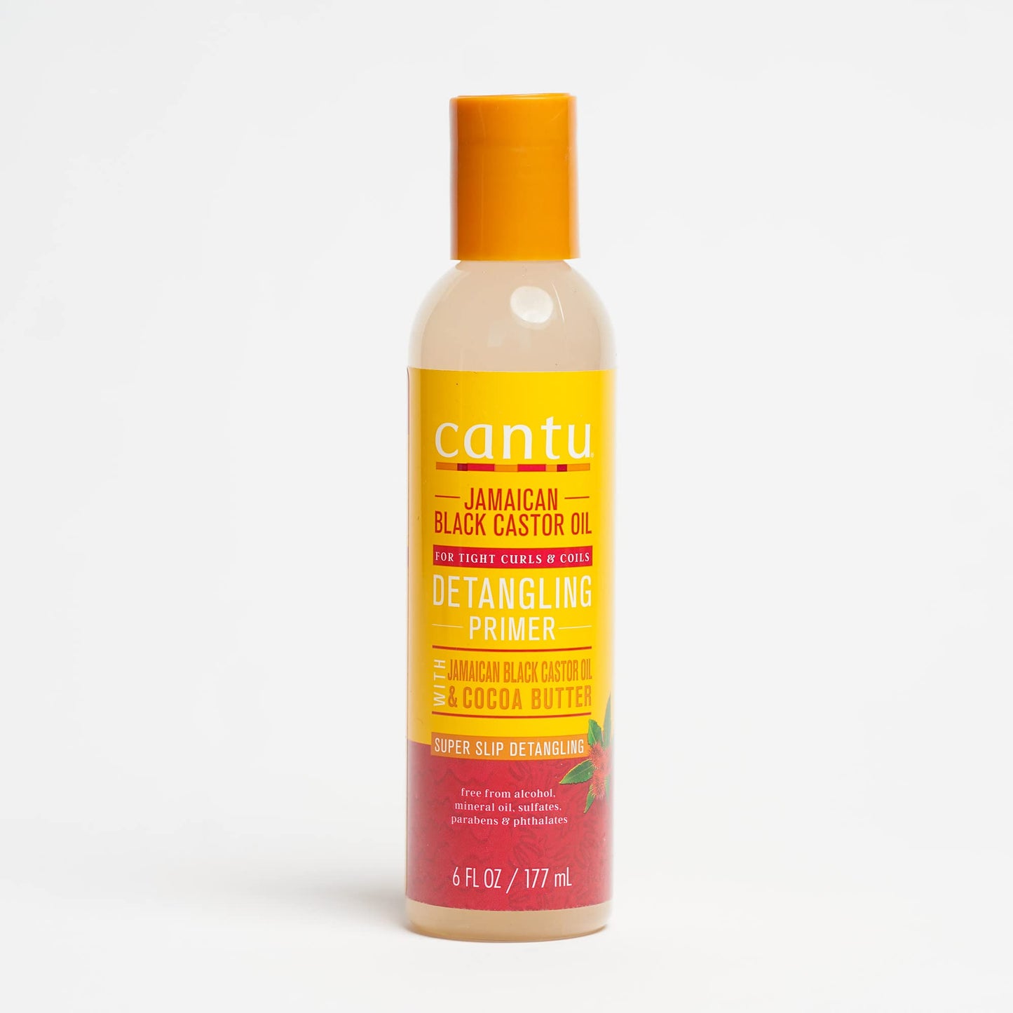 Cantu Jamaican Black Castrol Oil Detangling Primer with Cocoa Butter 6 oz