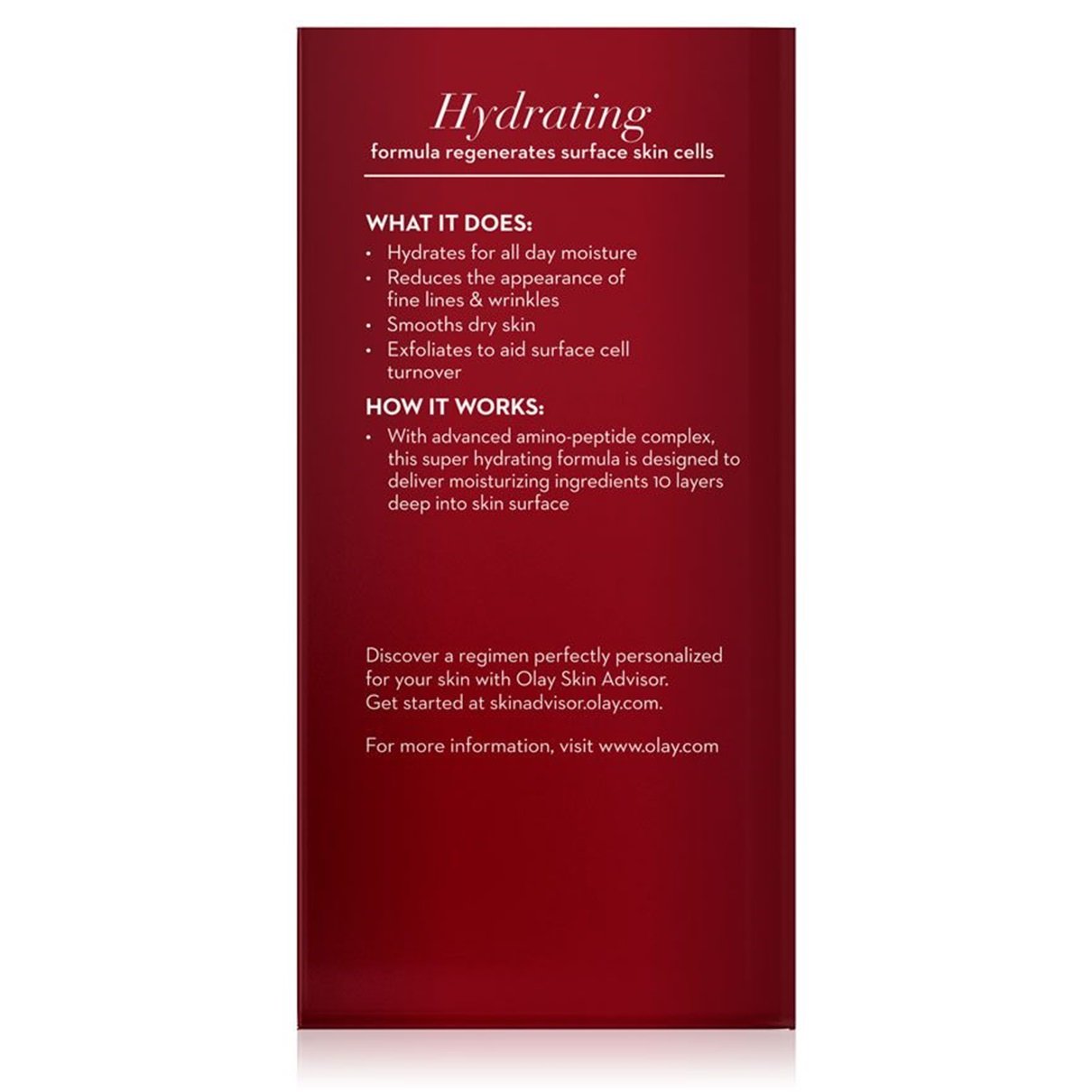 (PACK of 2) OLAY Regenerist DEEP HYDRATION REGENERATING Cream, Advanced Anti-Aging Moisturizer 1.7 Fl Oz (50 ml) EACH