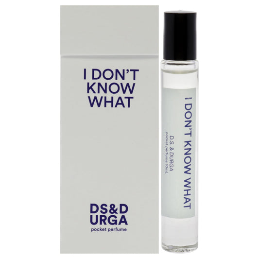 DS & Durga D.S. & Durga I Dont Know What Pocket Perfume for Unisex - 0.3 oz Perfume Spray