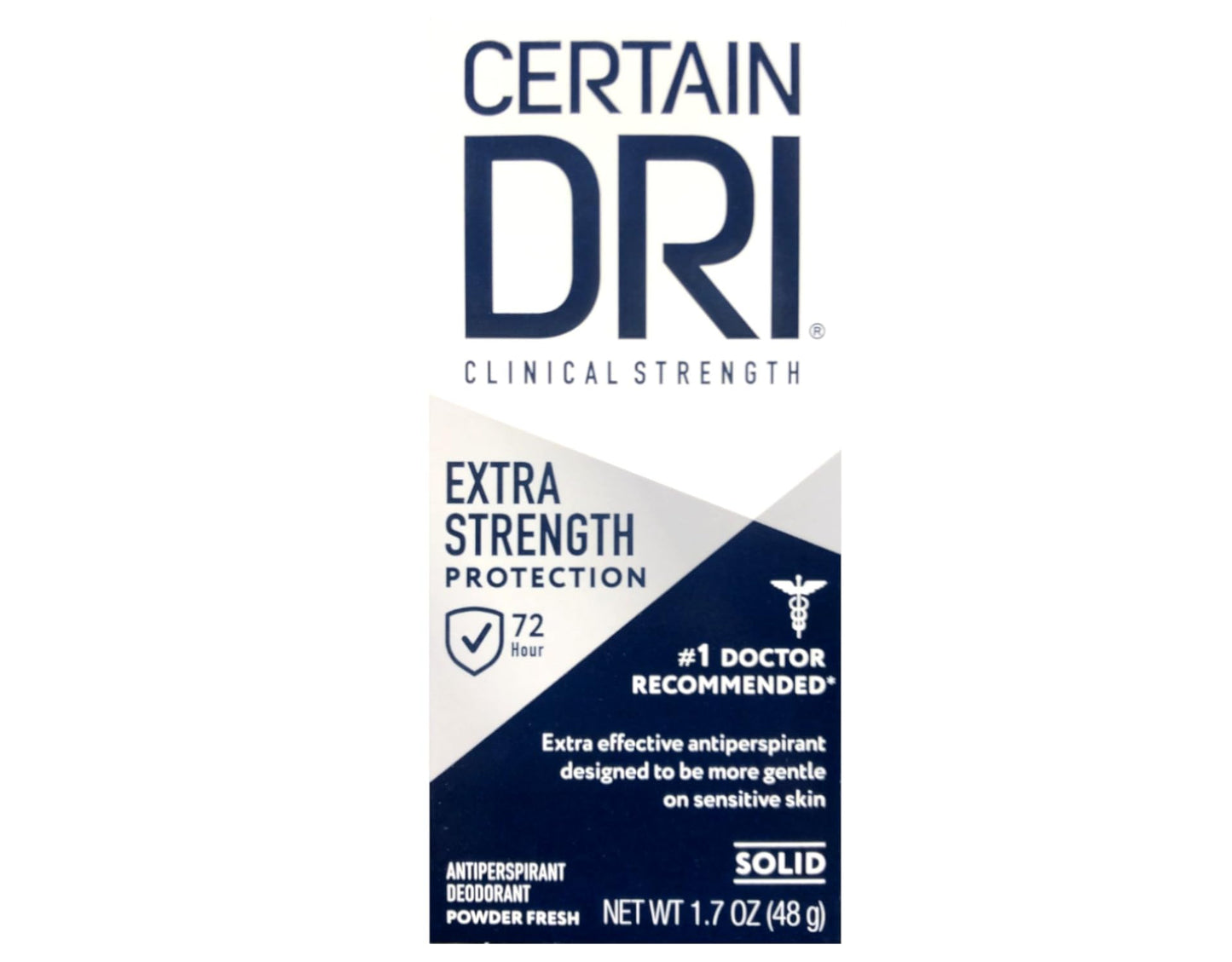 Certain DRI Extra Strength Antiperspirant Deodorant, Powder Fresh Solid 1.7 Oz. (Pack of 7) Beauty and Personal Care Certain Dri