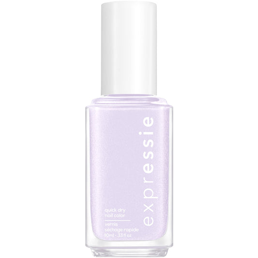 essie Expressie Nail Polish, Quick-Dry Light Lavender Nail Polish, Vegan, Virtual Velocity, 0.33 fl oz