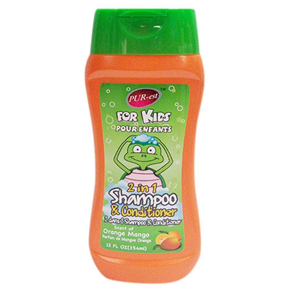 Purest Kids 2 In 1 Shampoo & Conditioner With Orange Mango(354ml) 2308805