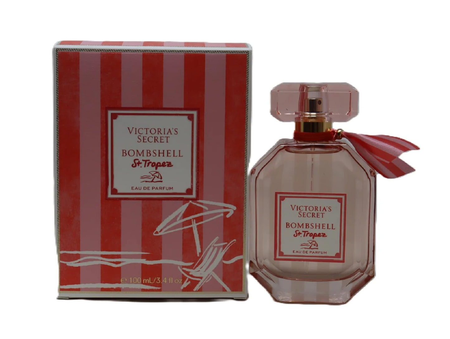 Victoria's Secret Bombshell St. Tropez Eau De Parfum Spray For Women 3.4 Fl Oz Perfume