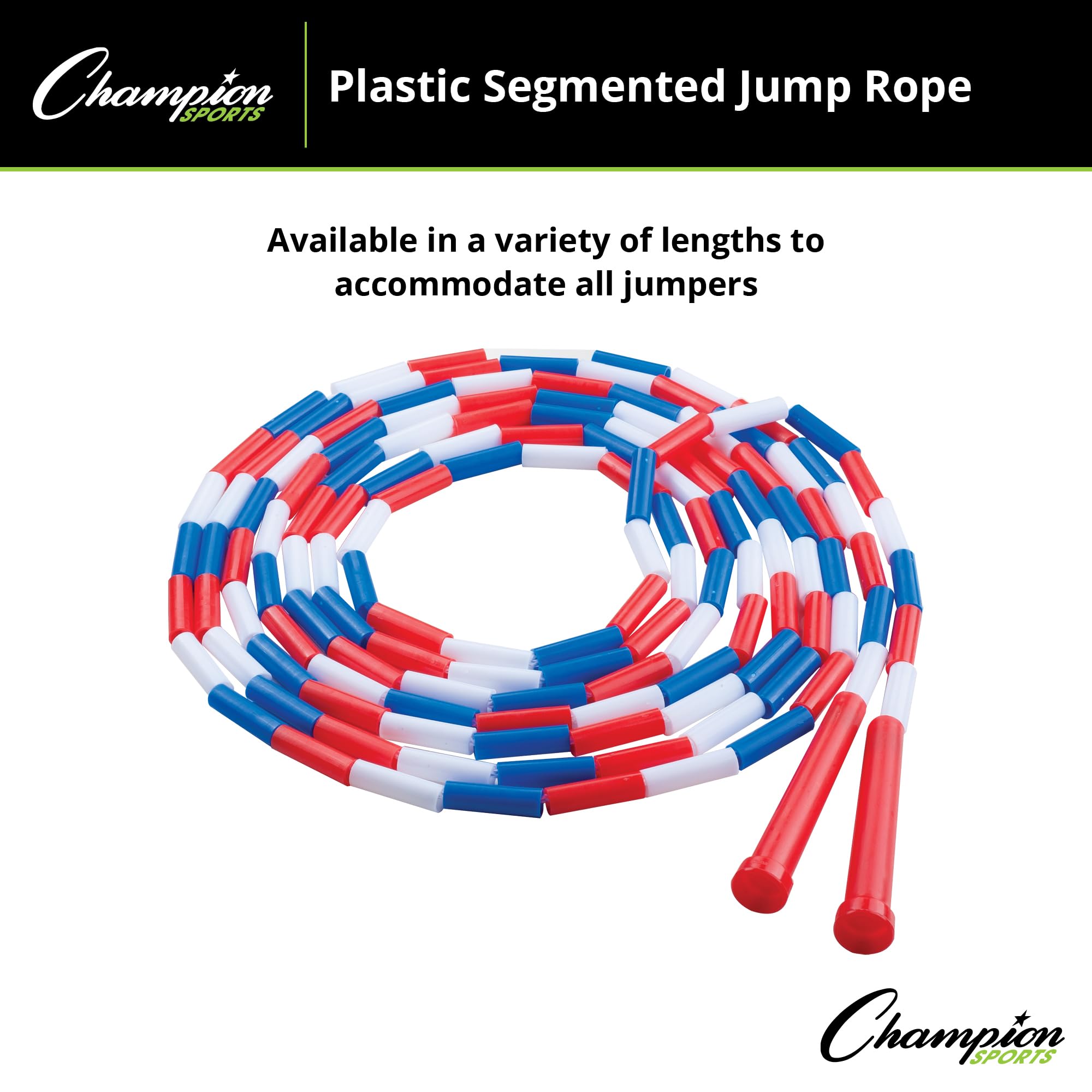 Classic Plastic Segmented Beaded Jump Rope - Thumbnail 5