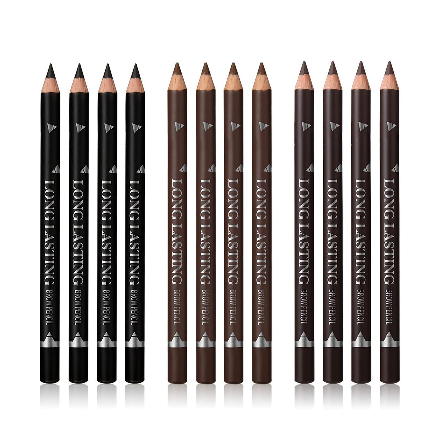 SUMEITANG 3Colors Eyebrow Pencil Eyeliner Set?Soft Textured Eyebrow Tint Pen?Easy to Color?Long Lasting?Waterproof Eye Brow Pencils for Fills in Beauty and Personal Care SUMEITANG