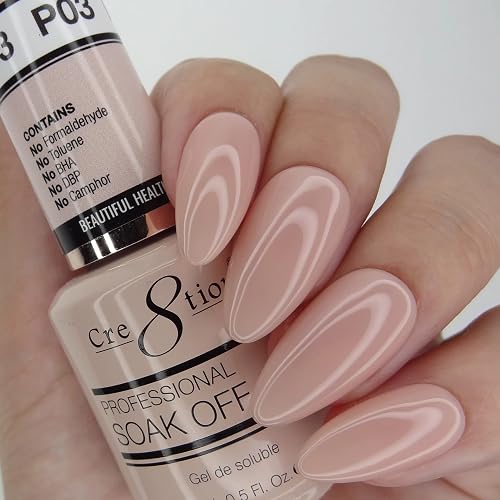 Cre8tion Gel - French Collection 0.5oz - P03 Precious Pink Beauty & Personal Care Pousutong