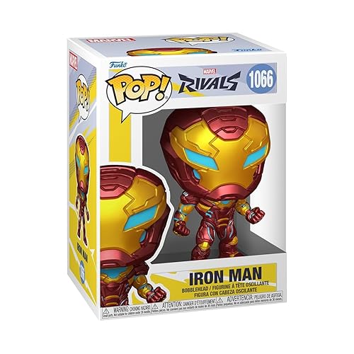 Funko Pop! Games: Marvel Rivals - Iron Man - Marvel - Collectable Vinyl Figure - Gift Idea - Official Merchandise - Toys for Kids & Adults…