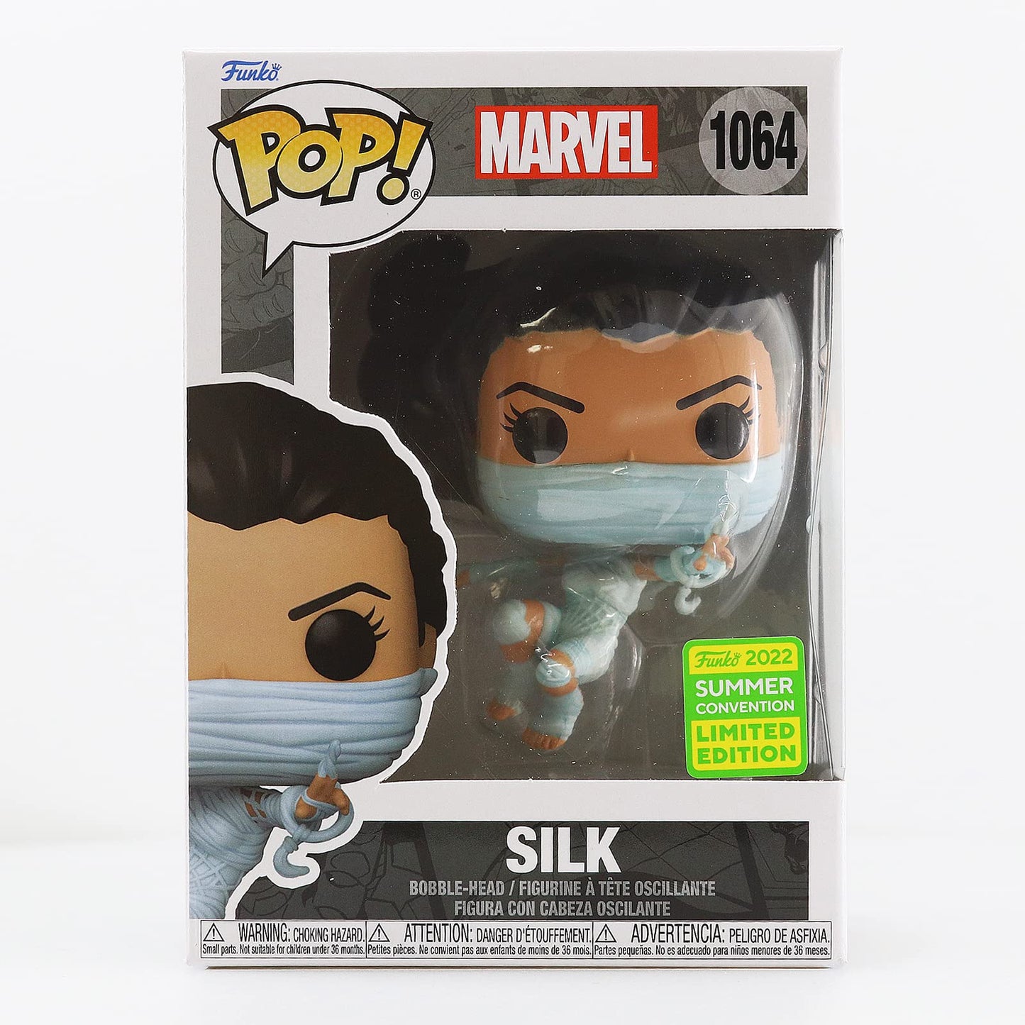 Funko Pop! Marvel: Spider Silk - 2022 Summer Convention Exclusive Multicolor Vinyl Figure #1064