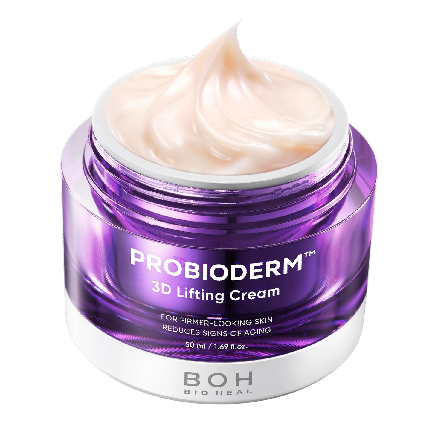 BIOHEAL BOH Probioderm 3D Lifting Cream 1.7 fl oz - Cardi B's Advanced Korean Facial Night Cream with 17-Peptide Complex & Probioderm for Face Beauty and Personal Care BIOHEAL BOH