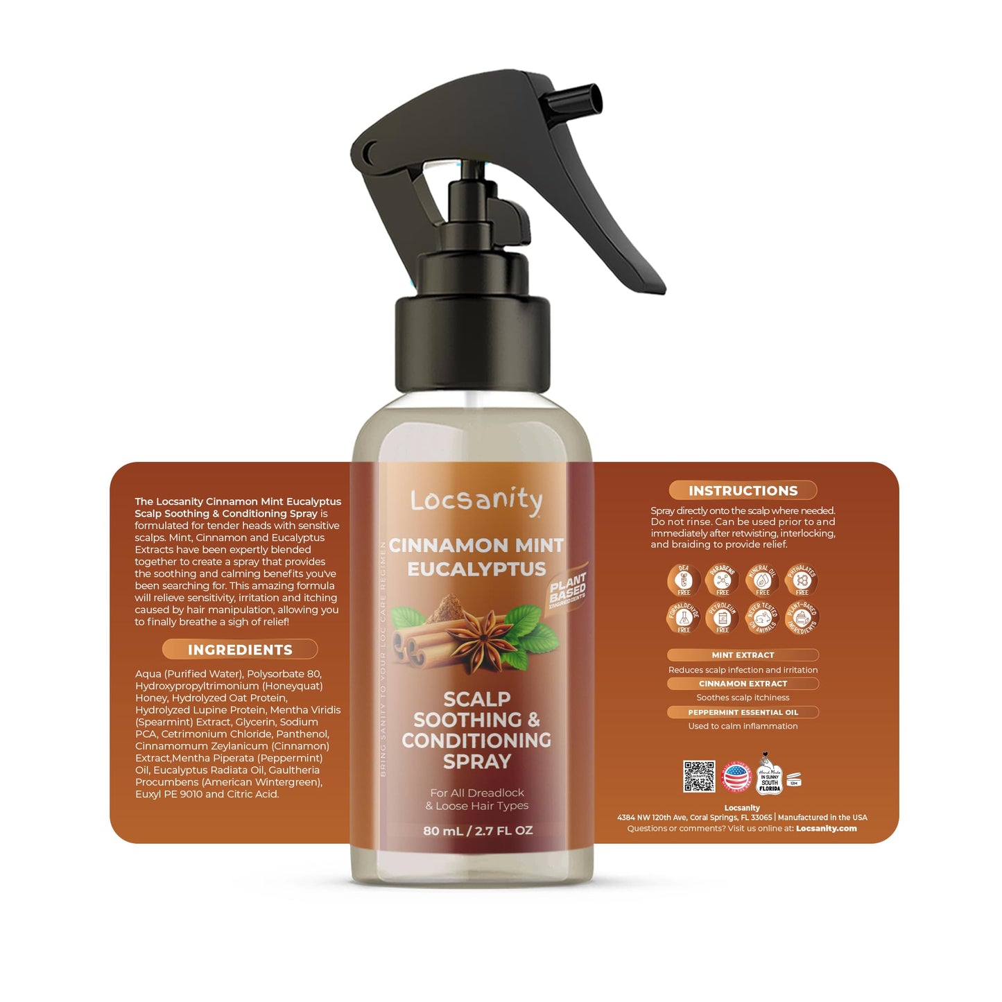 Locsanity Natural & Organic Kids Locs Sample Travel Kit, Gentle 2-in-1 Shampoo and Conditioner, Deep Moisturizing Conditioner, Healthy Hair Growth