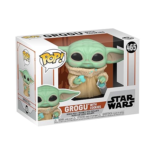 Funko POP! Star Wars: The Mandalorian - Grogu (The Child, Baby Yoda) with Cookie - Collectible Vinyl Figure - Gift Idea - Official Merchandise…