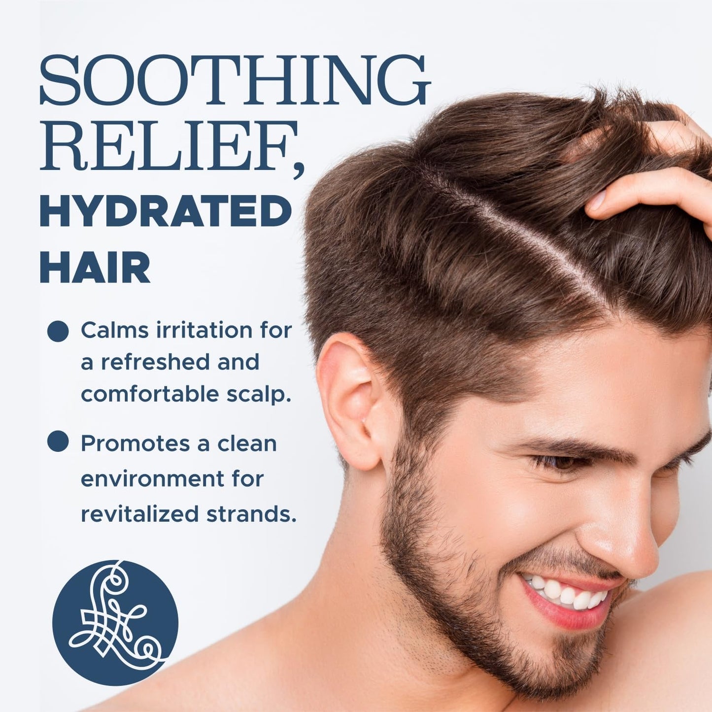 Luseta Scalp-Balancing Shampoo for Women, Reducing Build-up with Salicylic Acid, Anti-Dandruff Shampoo for Men, Clarifying for Refreshing
