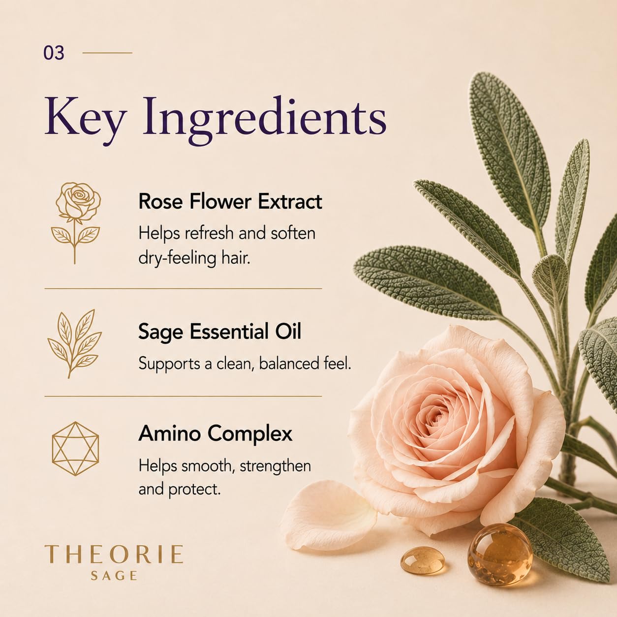 THEORIE 400 mL Shampoo & Conditioner Collection (THEORIE Sage Collection Hair Care Sets (Sea Kelp Mint 400mL Shampoo & Conditioner Set))